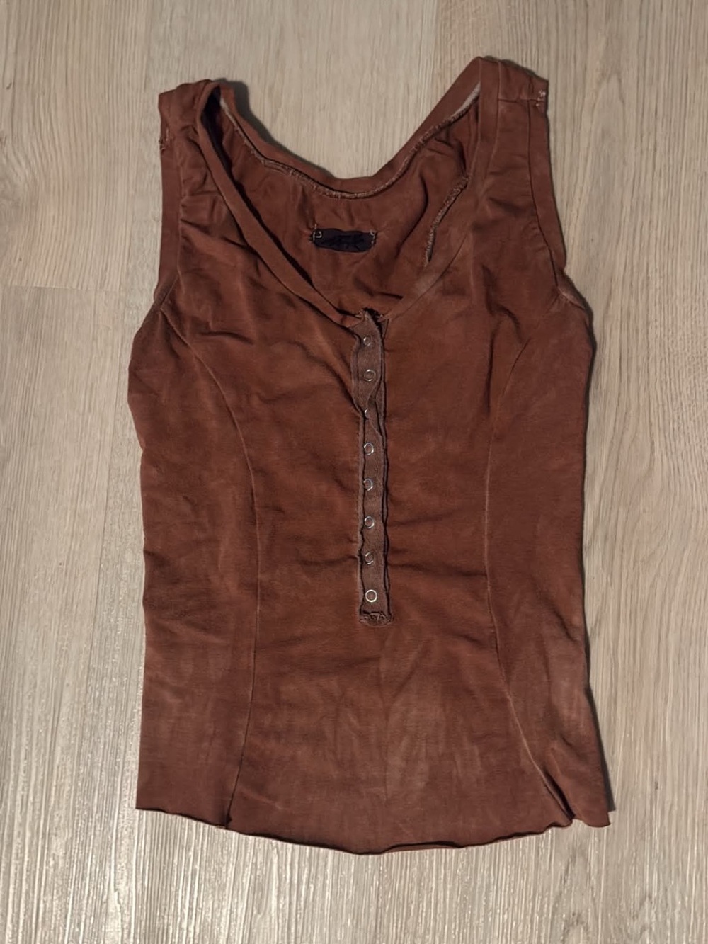 Crossfox Henley Tank Top